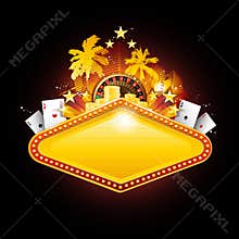 Las vegas casino sign