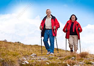Hiking seniors 20