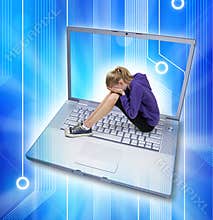 Computer Internet Cyber Bullying