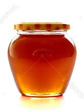 Honey jar.