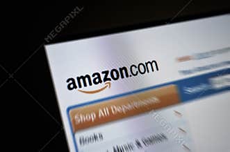 Amazon.com main page internet screen
