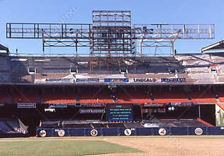 Vintage image of Anaheim Stadium