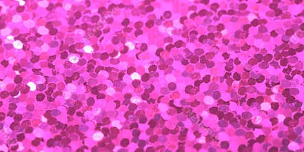 Pink glitter