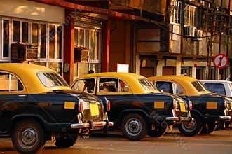 Cab Stand in India