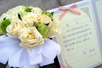 Wedding, prenuptial agreement