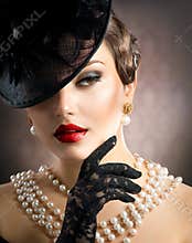 Retro Beauty Portrait
