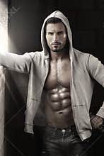 guy with abs