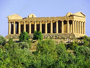 Concordia Temple in agrigento