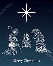 Christmas Nativity Greeting Card