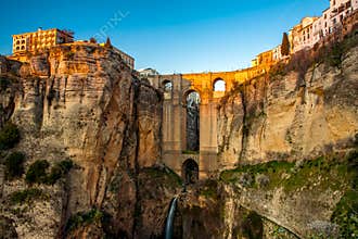 The village of Ronda in Andalusia, Spain.