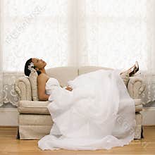 Bridal portrait.