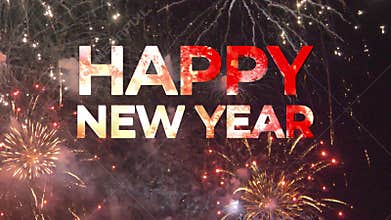 Happy new year 2023 celebrations Explosions with fireworks year