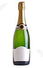 Champagne bottle