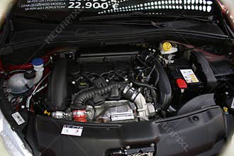Modern car engine