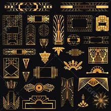 Art Deco Vintage Frames