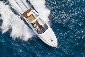 Motor yacht boat