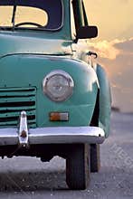 Old antique cars