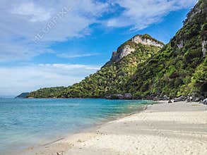 Paradise island landscape