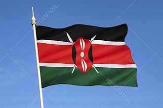 Flag of Kenya - Africa