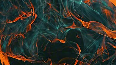 Beautiful texture thick smoke for design natural color, abstract vivid composition consists of fictional