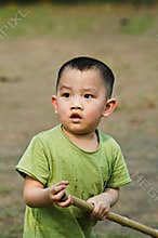Cute Chinese boy