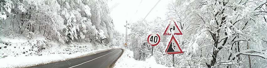 Winter road