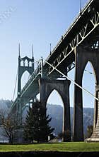 St. John's Bridge Portland, Oregon USA