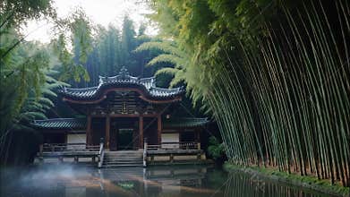 Serene Eastern Garden