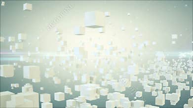 Cyborg runs in an abstract space