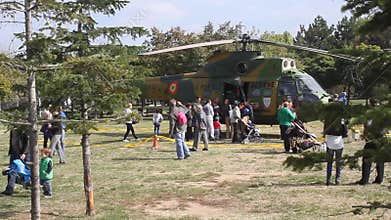 Romanian military aviation - helicopter