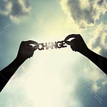 Holding change in the sky