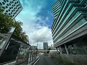 Amsterdam Zuid High Rise Buildings in Business District
