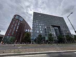 Amsterdam Zuid High Rise Buildings in Business District