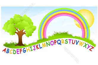 Alphabet Playground Rainbow