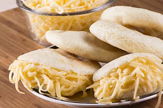 Arepas meal
