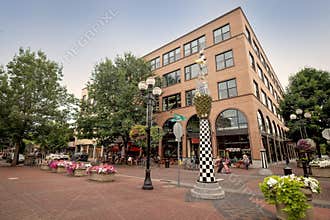 Downtown Eugene Oregon