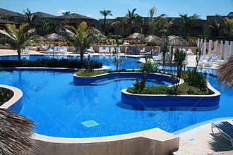 Pool on a Cuba Resort