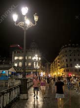 people enjoying the 2026 Bilbao festivities