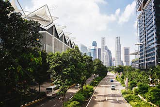 Green city of the future.