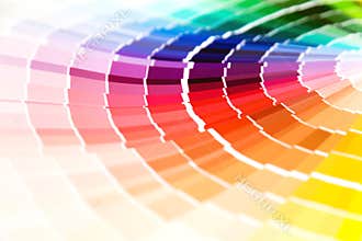 Color guide close-up