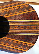 El Cuatro Venezuelan musical instrument