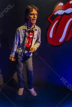 Jagger wax figure