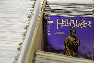 Vintage comic books