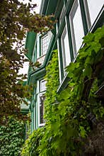 Facade of Butchard Gardens, Victoria, BC, Canada