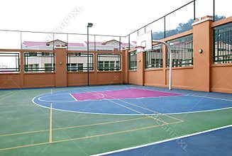 Basketball court
