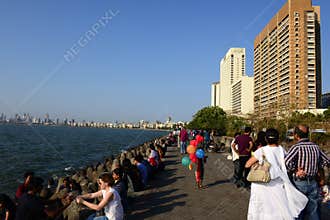Marine Drive In Mumbai