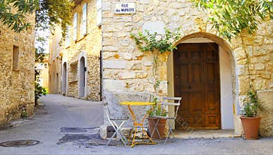 Mougins village, French riviera.