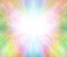 Ethereal healing angel light background