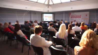 Audience at the conference hall
