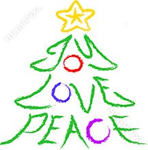 Joy-Love-Peace Tree